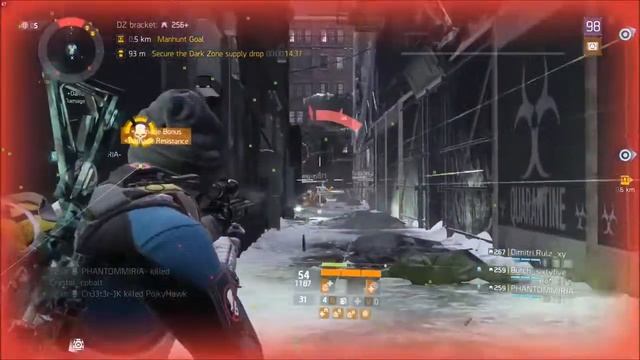 The Division Group PvP | Manhunt vs Server | Update 1.8