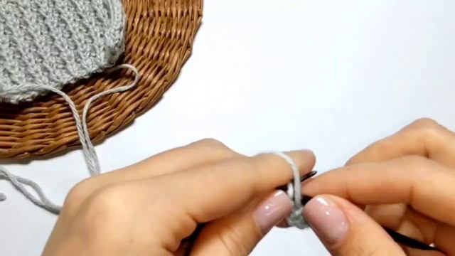 Прост, но как же красив❤️ Узор на основе резинки 2/1.