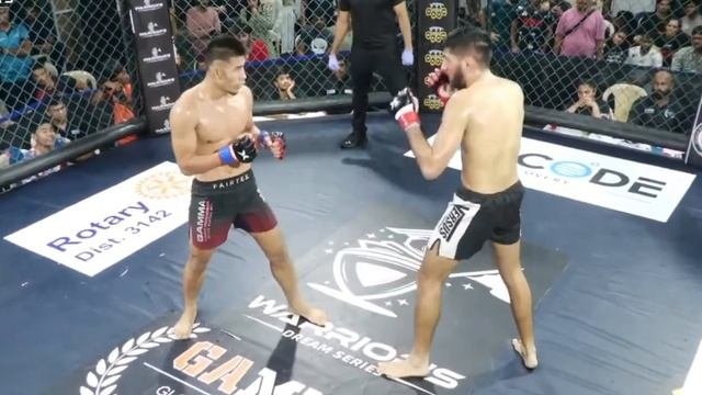 Niranjan Phanjoubam MMA pro Debut Fight