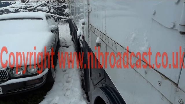 Cold start of UK based High definition outside broadcast vehicle (cummins engine)