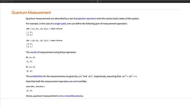 Linear Algebra in Quantum Entanglement