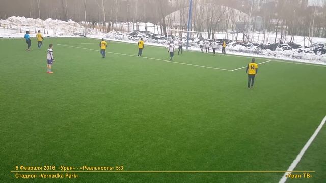 2 "Уран" - "Реальность": Единственный момент у ворот Урана впервом тайме
