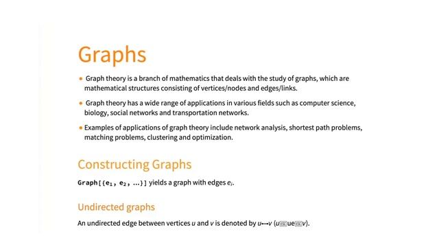 Linear Algebra and Graphs
