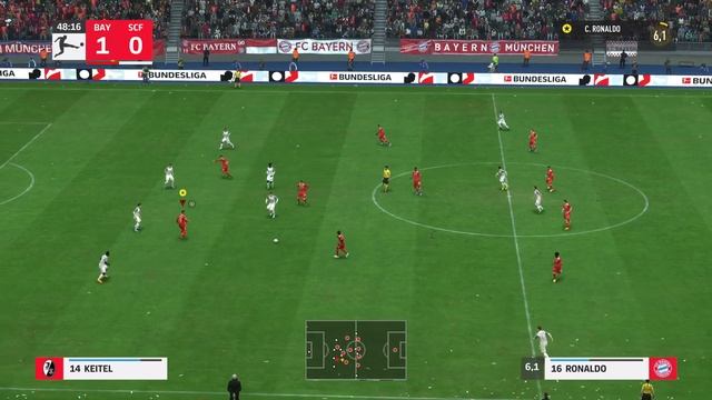 FIFA 23 - Modo Jogador [CR7] | Bayer de Munique vs Freiburg | Bundesliga | PS5™ [4K60]