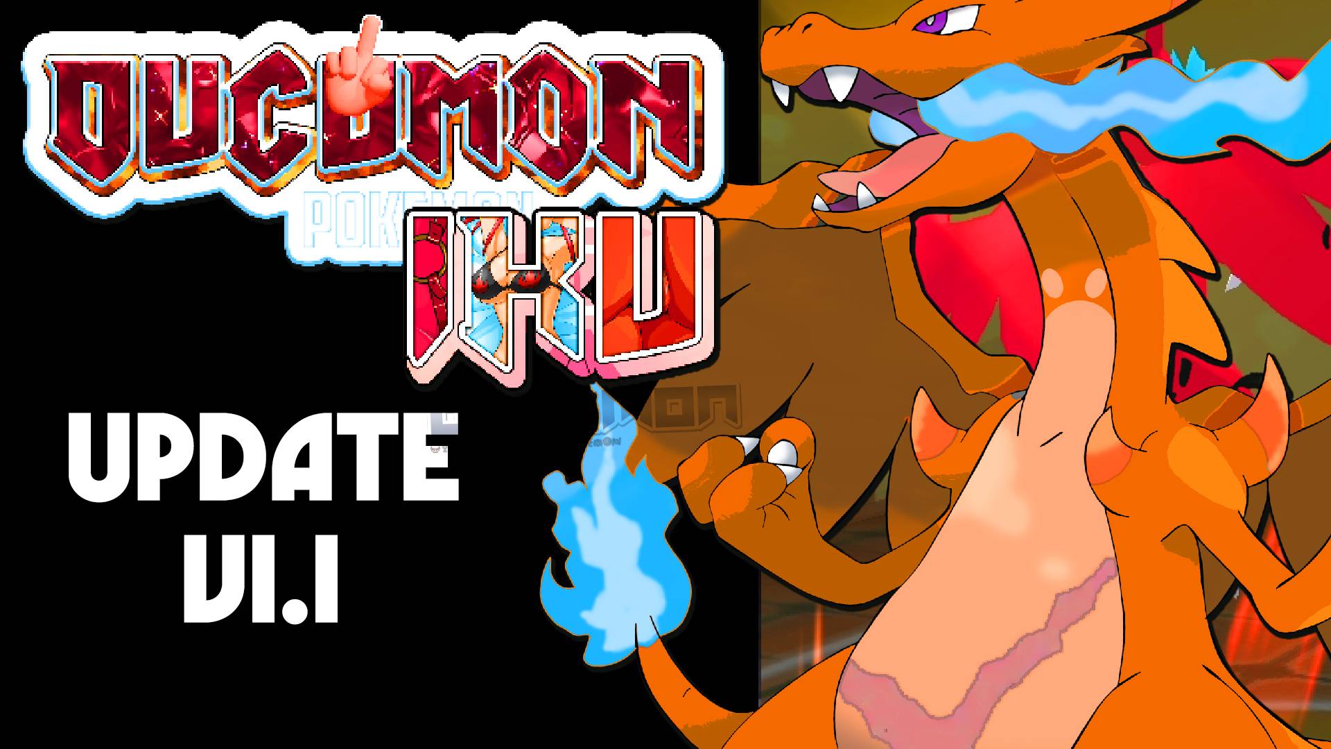 Ducumon Iku v1.1 - 3DS Hack ROM имеет 18+ контента с Эшем Грениндзей, Дуку Чаризардом