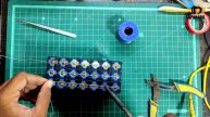 How to make spray pump lithium ion battery at home