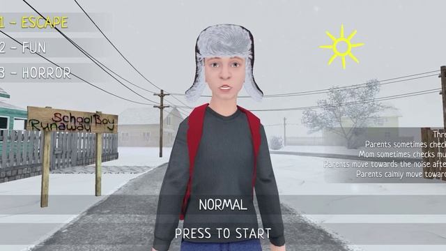 Новогоднее обновление в Schoolboy Runaway