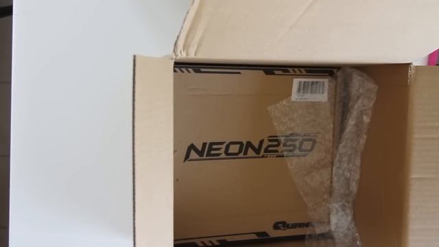 Quanum Neon 250 carbon frame kit unboxing video