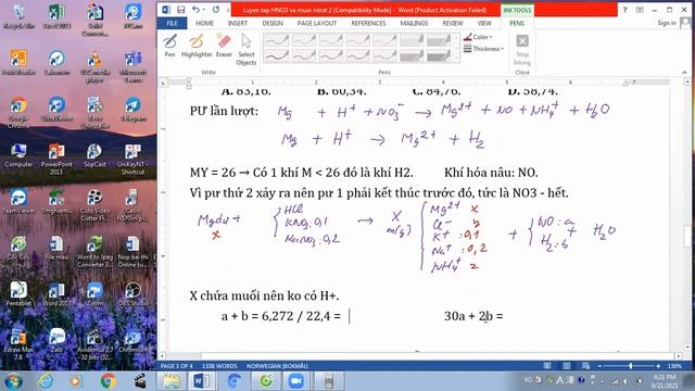 Luyện tập HNO3 2_Câu 9