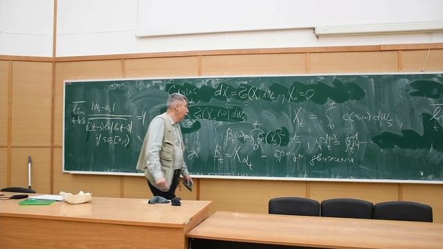 Стохастический анализ 12. Стохастический интеграл как процесс со случайным временем