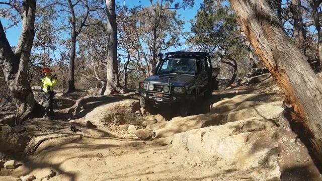 Toyota Landcruiser 79 series at Menai