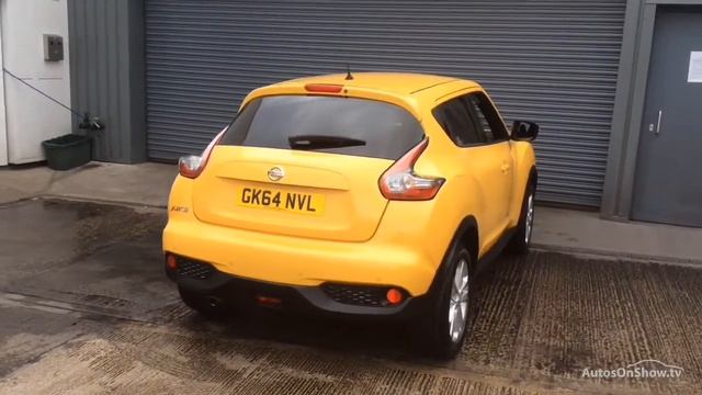 NISSAN JUKE ACENTA XTRONIC YELLOW 2015