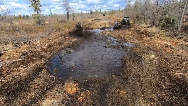 Outlander 2019 back country mudding