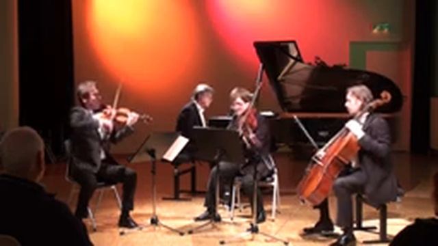 Shumann Piano Quartet (III) Ivan Urwalov & "Filarmonica" -quartet