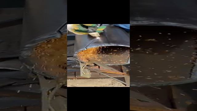 Работа плазморезом
