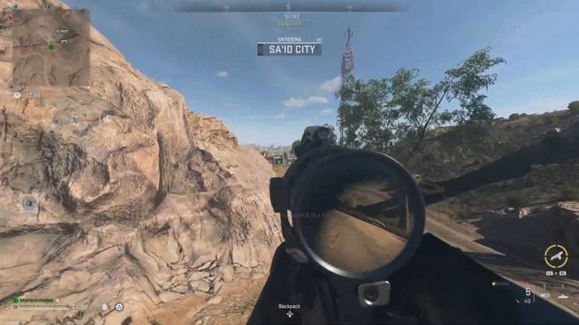 DMZ solo manhunt