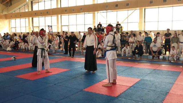 Кубок ВФКК 23.04.2022 Петр Рыбас (красный шлем с белым бантом) 1 бой