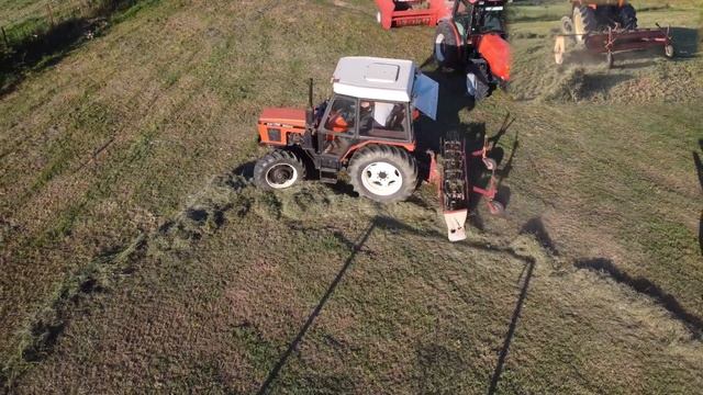 Same Argon 80 & Zetor 6245 - Baliranje sijena sa Welger AP 630