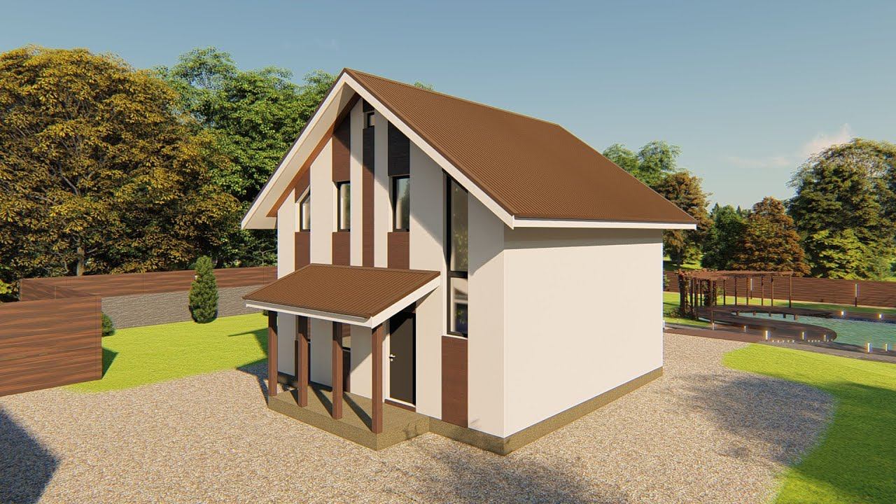 ОБЗОР ДОМА 105 КВ. М.