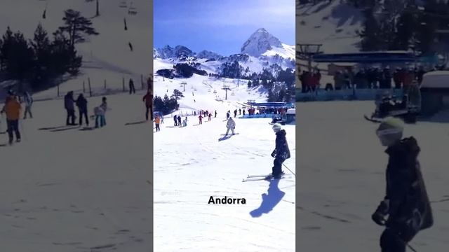 Горы Пиренеи сноуборд горные лыжи