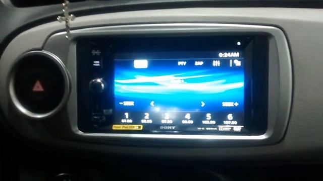 Instalación de radio sony en Yaris 2014