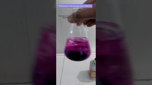 Potassium permanganate KMnO4