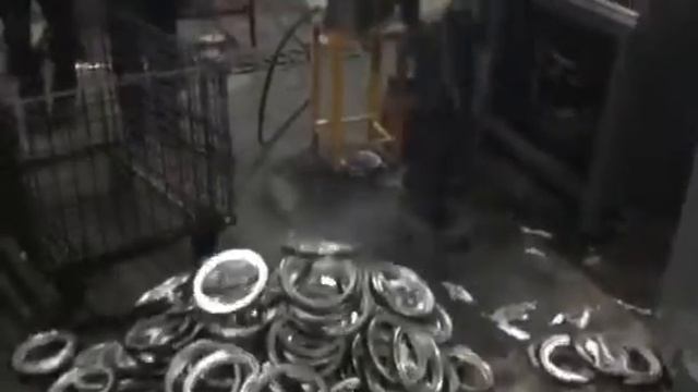 Producing Ceiling Fan Rotor by Die Casting Machine in a Bangladesh's factory