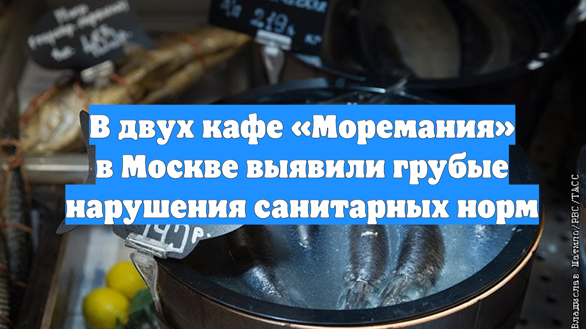 В двух кафе «Моремания» в Москве выявили грубые нарушения санитарных норм