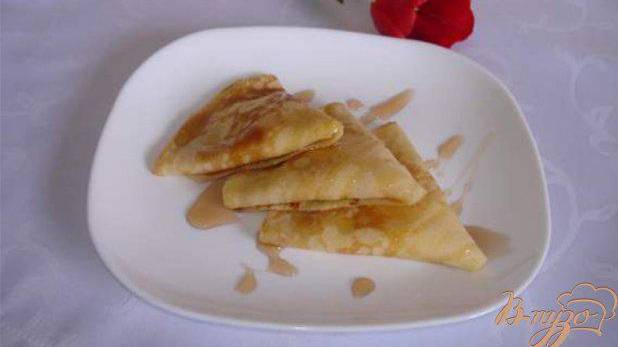 Вкусные кукурузные блинчики с творожной начинкой и кумкватом