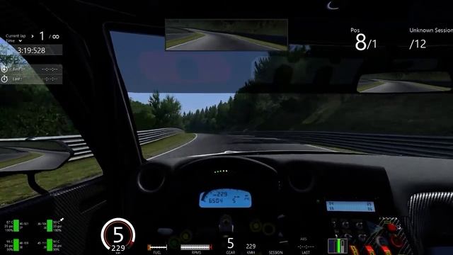Assetto Corsa 2015 03 27 Nissan GT-R GT3 Nordschleife 6:52.978