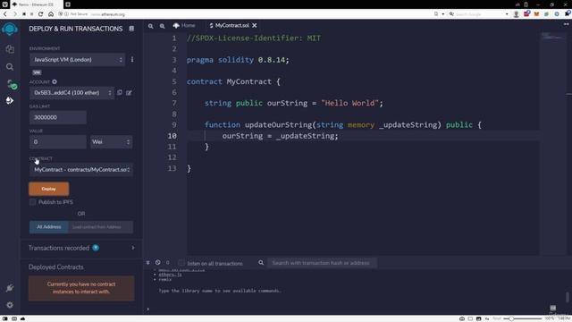 1008 Read And Write To Smart Contract