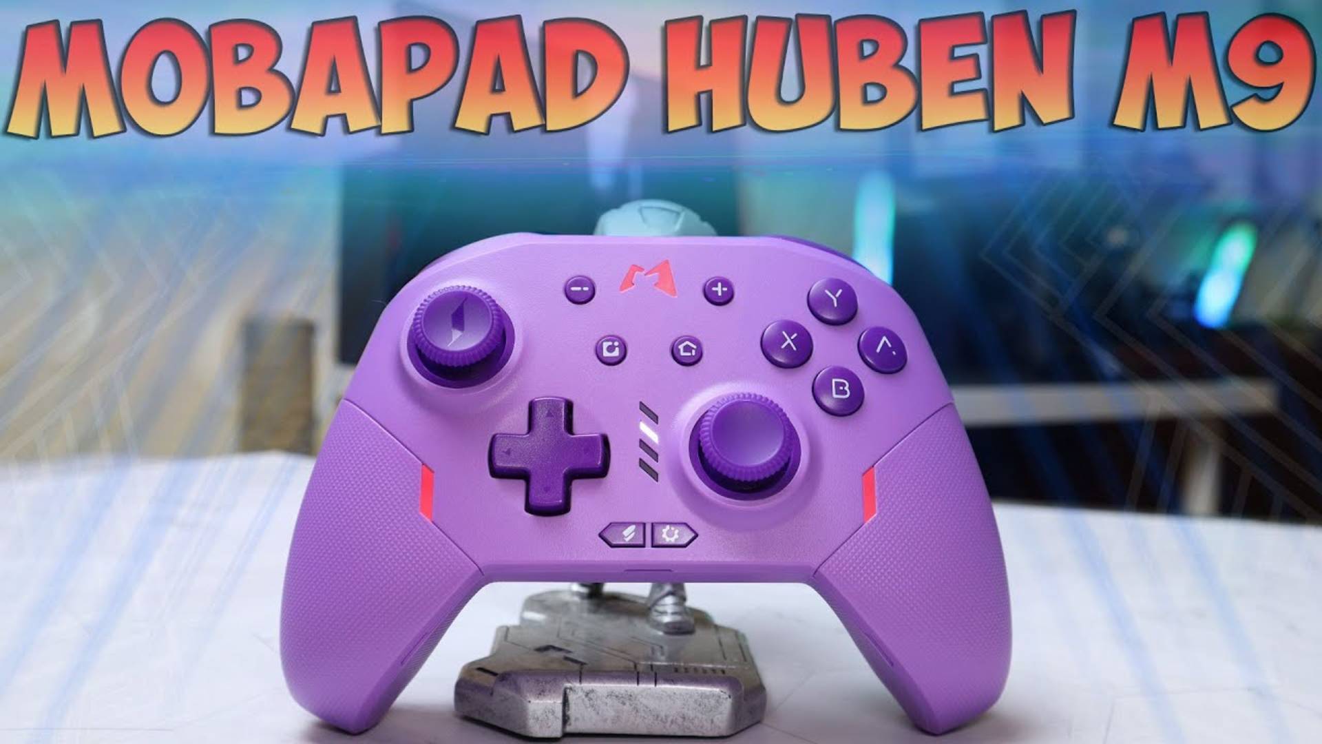 Mobapad Huben M9 Обзор навороченного геймпада с механическими клавишами с Aliexpress