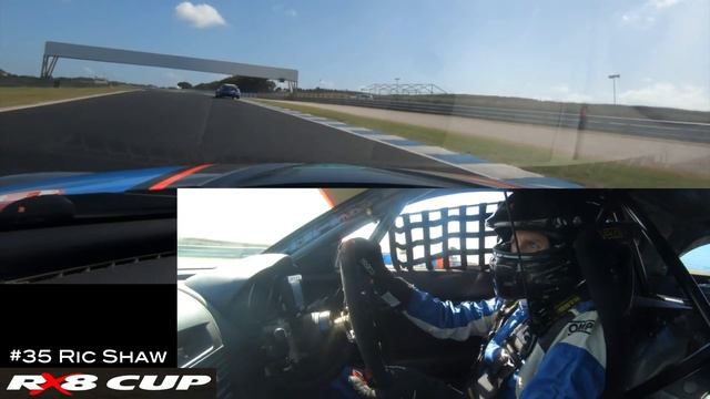 Hop On Board With Ric Shaw | RX8 Cup Series | Rnd 1 Phillip Island 2024