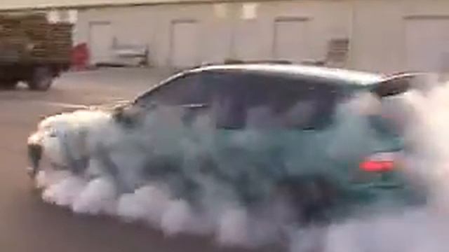 Honda Civic 93 Turbo Burnout