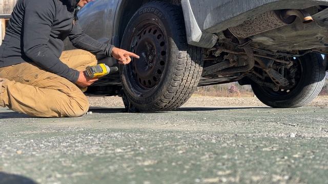 Changing Snow Tires at Home Fast