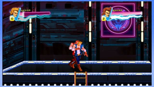 Double Dragon Neon: Vacuum Effect - PART 6 - Steam Train