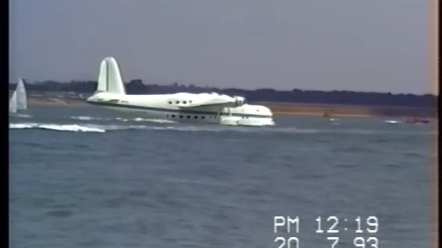 Last UK Flight of Short Sunderland Flying Boat G-BJHS