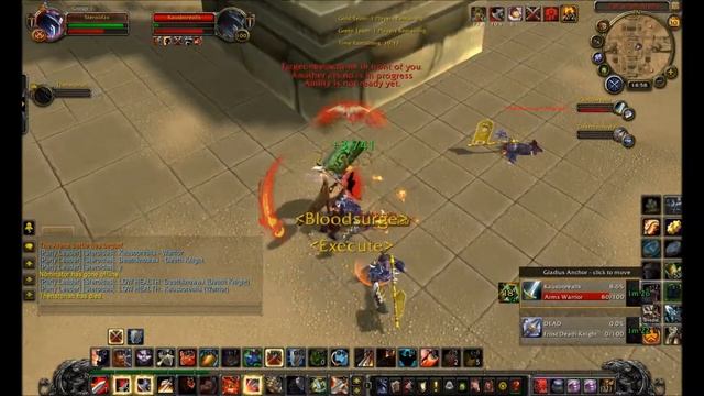 Warlords of Draenor 6.0.3 - Level 100 Fury Warrior Arena montage