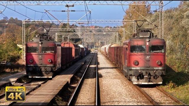 4K CABVIEW Beograd - Subotica north Serbia - EC train 344 Beograd - Wien Hbf