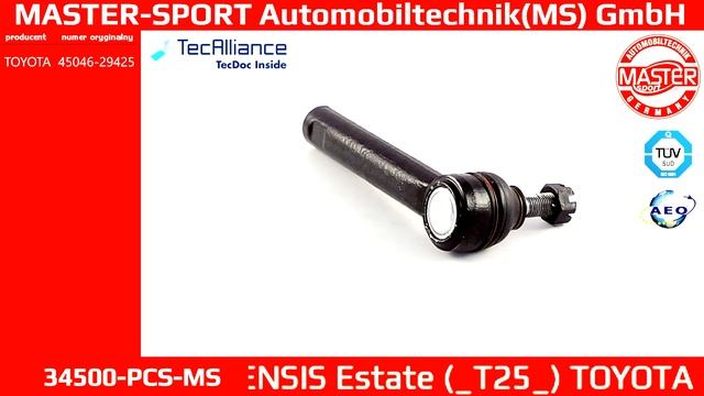 34500-PCS-MS | TIE ROD END | Master-Sport-Automobiltechnik (MS) GmbH