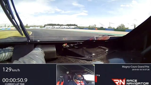 RN #1 Onboard video Magny-Cours Grand Prix, R.S.01, 01:42.249