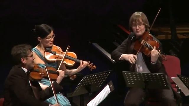 Schubert Quartet No. 13 in A Minor ("Rosamunde") 1st coda, 2 mov. "Filarmonica"-quartet