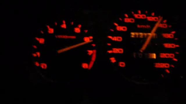 0 -100km/h Civic EJ9 D16z6 kompresor M62  0,52 bar (supercharger)