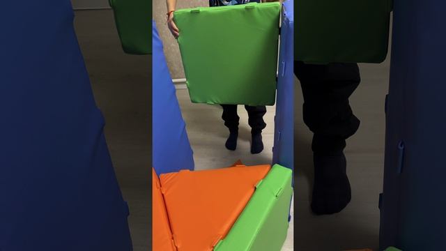 Перестраиваем Кораблик бумажный в Башню из конструктора Маграник