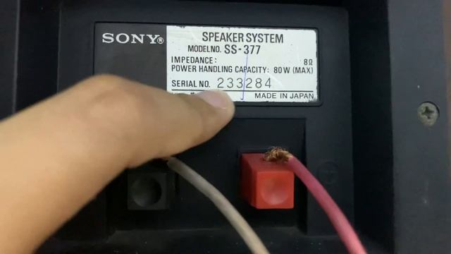 --đã bán--Cặp loa trưng bày khỏi chê,bass lực SONY SS-377,bass 23cm xương đúc,cao 76cm☎️0931.008.09