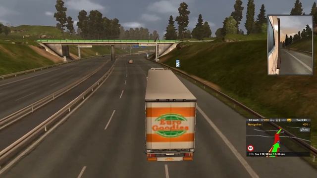 Euro Truck Simulator 2 gameplay