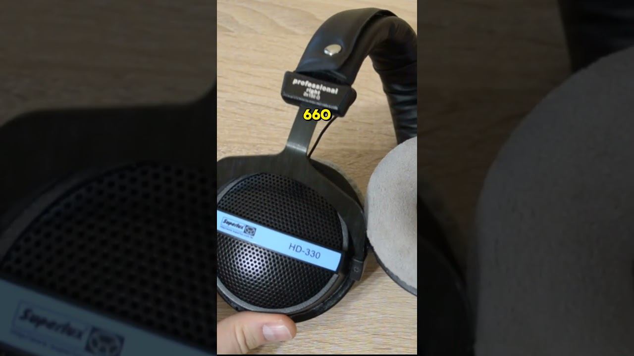 Когда ДЕШЕВЛЕ ЛУЧШЕ? Sennheiser HD 650 vs Superlux HD 330