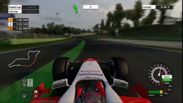 F1 Championship Edition onboard Toyota Imola San Marino PS3