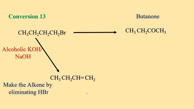 Organic Chemistry Tutor~Organic Chemistry Conversions -13 | Bromo Butane To Butanone