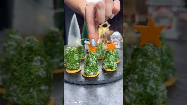 Рецепт Новогодние ёлочки.
